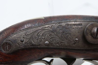 Rare NASHVILLE, TENNESSEE Henry DERINGER Pistol Antique .44 Antebellum Retailer Marked for W.H. CALHOUN AGENT - Image 5 of 16