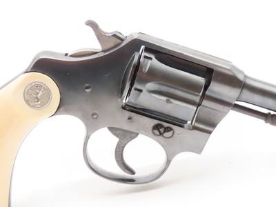 LETTERED Double Action COLT POLICE POSITIVE .32 Revolver C&R w/IVORY GRIPSColt’s Widely Produced Police Revolver Design - Image 18 of 19