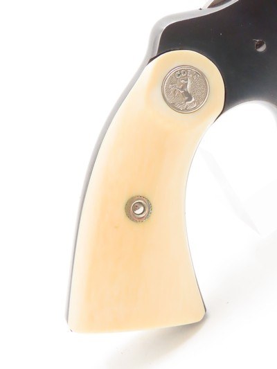 LETTERED Double Action COLT POLICE POSITIVE .32 Revolver C&R w/IVORY GRIPSColt’s Widely Produced Police Revolver Design - Image 13 of 19