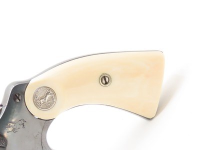 LETTERED Double Action COLT POLICE POSITIVE .32 Revolver C&R w/IVORY GRIPSColt’s Widely Produced Police Revolver Design - Image 9 of 19