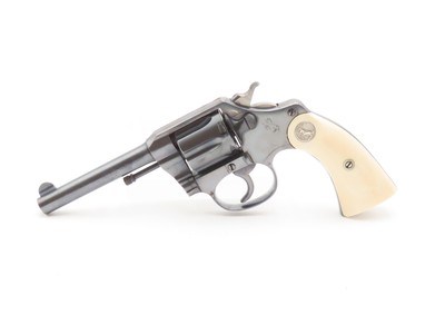 LETTERED Double Action COLT POLICE POSITIVE .32 Revolver C&R w/IVORY GRIPSColt’s Widely Produced Police Revolver Design - Image 2 of 19