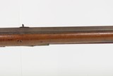 HEAVY OCTAGONAL BARREL LONG RIFLE by S Smith .44 Caliber Antique Full Stock SIGNED Kentucky Style HUNTING|HOMESTEAD Longarm - 5 of 25