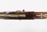 HEAVY OCTAGONAL BARREL LONG RIFLE by S Smith .44 Caliber Antique Full Stock SIGNED Kentucky Style HUNTING|HOMESTEAD Longarm - 12 of 25
