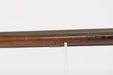 HEAVY OCTAGONAL BARREL LONG RIFLE by S Smith .44 Caliber Antique Full Stock SIGNED Kentucky Style HUNTING|HOMESTEAD Longarm - 4 of 25