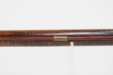 HEAVY OCTAGONAL BARREL LONG RIFLE by S Smith .44 Caliber Antique Full Stock SIGNED Kentucky Style HUNTING|HOMESTEAD Longarm - 10 of 25