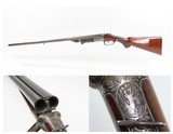 ENGRAVED German EDUARD KETTNER Double Barrel SxS HAMMERLESS Shotgun C&R
BEAUTIFUL Early 1900s GERMANIC 16 Gauge Fowling Piece