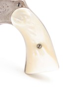 TWO DIGIT SERIAL NUMBER Antique COLT NEW POLICE Six-Shot Revolver w/HOLSTER 1896 mfg. w/PEARL GRIPS & SERIAL NUMBER “96” - 3 of 19