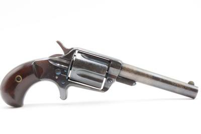 RARE Antique COLT NEW LINE .38 ETCHED PANEL Pocket Revolver w/4-INCH BARREL DOCUMENTED 4-INCH Barrel BRITISH PROOFED Handgun - Image 2 of 19