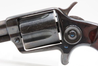 RARE Antique COLT NEW LINE .38 ETCHED PANEL Pocket Revolver w/4-INCH BARREL DOCUMENTED 4-INCH Barrel BRITISH PROOFED Handgun - Image 13 of 19