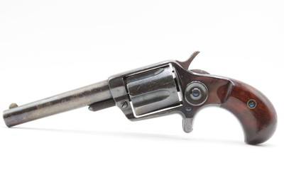 RARE Antique COLT NEW LINE .38 ETCHED PANEL Pocket Revolver w/4-INCH BARREL DOCUMENTED 4-INCH Barrel BRITISH PROOFED Handgun - Image 12 of 19