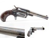 RARE Antique COLT NEW LINE .38 ETCHED PANEL Pocket Revolver w/4-INCH BARREL DOCUMENTED 4-INCH Barrel BRITISH PROOFED Handgun - 1 of 19