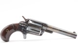 RARE Antique COLT NEW LINE .38 ETCHED PANEL Pocket Revolver w/4-INCH BARREL DOCUMENTED 4-INCH Barrel BRITISH PROOFED Handgun - 2 of 19