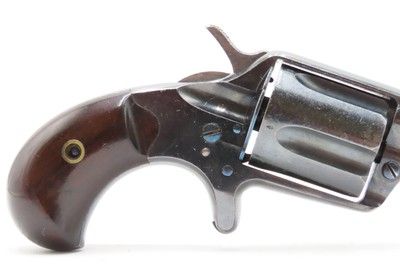 RARE Antique COLT NEW LINE .38 ETCHED PANEL Pocket Revolver w/4-INCH BARREL DOCUMENTED 4-INCH Barrel BRITISH PROOFED Handgun - Image 4 of 19