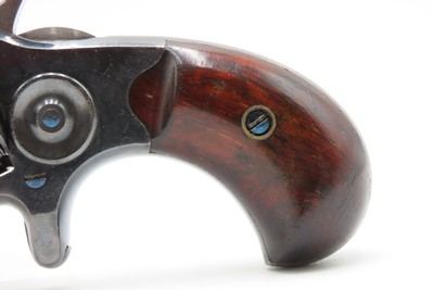 RARE Antique COLT NEW LINE .38 ETCHED PANEL Pocket Revolver w/4-INCH BARREL DOCUMENTED 4-INCH Barrel BRITISH PROOFED Handgun - Image 14 of 19