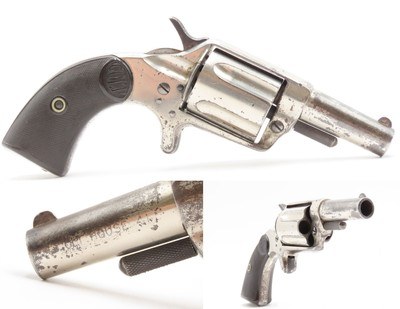 SCARCE 1884 mfg. Antique COLT “NEW HOUSE” Model .41 ETCHED PANEL Revolver
Upsized Version of the COLT NEW LINE Series