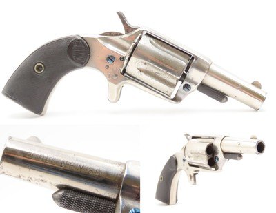 COLT Antique NEW LINE 5-Shot .41 RF Hideout POCKET Revolver “THE BIG COLT”
ETCHED PANEL Manufactured in 1876 BRITISH PROOFED