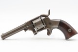 Rare CIVIL WAR Era First Issue ALLEN & WHEELOCK .22 RF SIDEHAMMER Revolver
With Nice 5-Panel Cylinder Scene & Walnut Grips! - 12 of 17