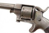 Rare CIVIL WAR Era First Issue ALLEN & WHEELOCK .22 RF SIDEHAMMER Revolver
With Nice 5-Panel Cylinder Scene & Walnut Grips! - 14 of 17