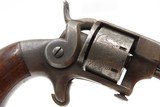 Rare CIVIL WAR Era First Issue ALLEN & WHEELOCK .22 RF SIDEHAMMER Revolver
With Nice 5-Panel Cylinder Scene & Walnut Grips! - 4 of 17