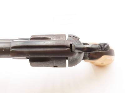 LETTERED Antique PEACEMAKER Black Powder Frame SINGLE ACTION ARMY RevolverKANSAS CITY Shipped “COLT .45” Manufactured in 1892 - Image 8 of 20