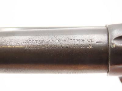 LETTERED Antique PEACEMAKER Black Powder Frame SINGLE ACTION ARMY RevolverKANSAS CITY Shipped “COLT .45” Manufactured in 1892 - Image 15 of 20