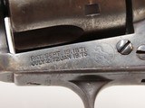 LETTERED Antique PEACEMAKER Black Powder Frame SINGLE ACTION ARMY Revolver
KANSAS CITY Shipped “COLT .45” Manufactured in 1892 - 14 of 20