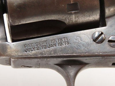 LETTERED Antique PEACEMAKER Black Powder Frame SINGLE ACTION ARMY RevolverKANSAS CITY Shipped “COLT .45” Manufactured in 1892 - Image 14 of 20
