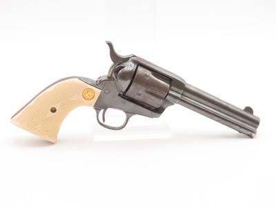 LETTERED Antique PEACEMAKER Black Powder Frame SINGLE ACTION ARMY RevolverKANSAS CITY Shipped “COLT .45” Manufactured in 1892 - Image 17 of 20