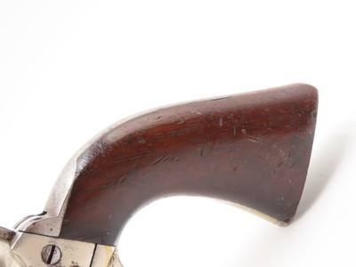 Antique U.S. COLT M1860 Army RICHARDS CONVERSION .44 CF Revolver WILD WESTMARTIALLY MARKED FRONTIER Era 1 of 9,000 Converted - Image 14 of 22