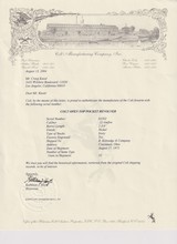 LETTERED & ENGRAVED Antique COLT “OPEN TOP” .22 RF SA POCKET Revolver
Cincinnati, Ohio KITTREDGE & CO. SHIPPED Revolver - 15 of 17