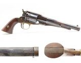 1870s ENGRAVED Antique REMINGTON .38 RF Cartridge Conversion New Model NAVY Remington New Model NAVY REVOLVER in .38 Rimfire