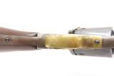 1870s ENGRAVED Antique REMINGTON .38 RF Cartridge Conversion New Model NAVY Remington New Model NAVY REVOLVER in .38 Rimfire - 7 of 17