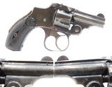 Rare 2” Barrel SMITH & WESSON .32 Safety Hammerless “BICYCLE” Revolver C&R
5-Shot Smith & Wesson NEW DEPARTURE Lemon Squeezer