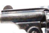 Rare 2” Barrel SMITH & WESSON .32 Safety Hammerless “BICYCLE” Revolver C&R
5-Shot Smith & Wesson NEW DEPARTURE Lemon Squeezer - 15 of 17