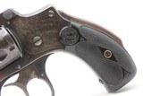 Rare 2” Barrel SMITH & WESSON .32 Safety Hammerless “BICYCLE” Revolver C&R
5-Shot Smith & Wesson NEW DEPARTURE Lemon Squeezer - 14 of 17