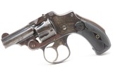Rare 2” Barrel SMITH & WESSON .32 Safety Hammerless “BICYCLE” Revolver C&R
5-Shot Smith & Wesson NEW DEPARTURE Lemon Squeezer - 12 of 17