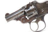 Rare 2” Barrel SMITH & WESSON .32 Safety Hammerless “BICYCLE” Revolver C&R
5-Shot Smith & Wesson NEW DEPARTURE Lemon Squeezer - 13 of 17