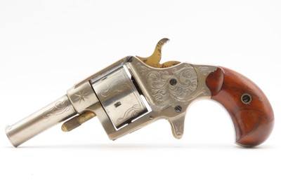 ENGRAVED Rare Antique COLT “HOUSE” Model .41 RF Revolver “JUBILEE