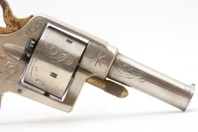 ENGRAVED Rare Antique COLT “HOUSE” Model .41 RF Revolver “JUBILEE