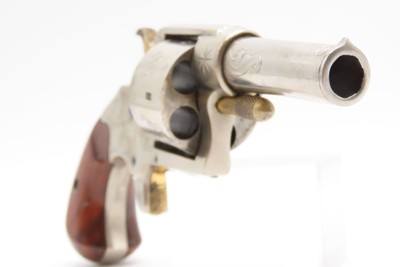 ENGRAVED Rare Antique COLT “HOUSE” Model .41 RF Revolver “JUBILEE