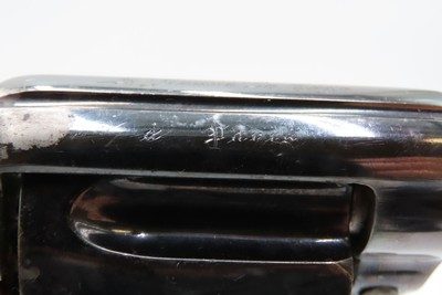 1875 mfr. PARIS RETAILER Antique COLT NEW LINE .38 CF Self Defense Revolver Very Nice FRENCH Faure le Page address on Top Strap - Image 12 of 17