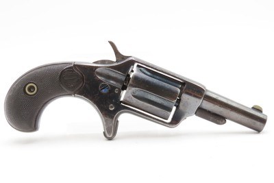1883 mfr. BRITISH PROOFED Antique COLT NEW LINE .32 Self Defense RevolverSHARP Potent .32 CF Conceal & Carry Hideout Gun - Image 2 of 16