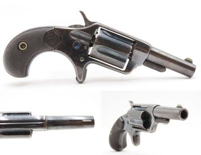 1883 mfr. BRITISH PROOFED Antique COLT NEW LINE .32 Self Defense RevolverSHARP Potent .32 CF Conceal & Carry Hideout Gun - Image 1 of 16