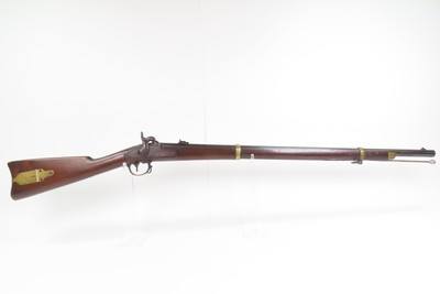 SCARCE Antique CIVIL WAR Era U.S. Remington M1863 “ZOUAVE” Percussion Rifle Only 12,501 Made for the Union Army 1863-1865