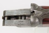 LETTERED Antique PARKER BROTHERS Side by Side DH Grade 3 HAMMERLESS Shotgun 1892 FACTORY ENGRAVED GRADE 3 12 Gauge w/EXTRACTOR - 4 of 25