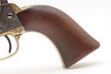 WB Ellis ENGRAVED Antique Pre-CIVIL WAR COLT M1849 Perc. POCKET FRONTIER
1852 mfg. Civil War Revolver Used in the WILD WEST - 16 of 18