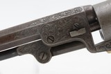WB Ellis ENGRAVED Antique Pre-CIVIL WAR COLT M1849 Perc. POCKET FRONTIER
1852 mfg. Civil War Revolver Used in the WILD WEST - 14 of 18