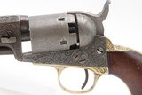 WB Ellis ENGRAVED Antique Pre-CIVIL WAR COLT M1849 Perc. POCKET FRONTIER
1852 mfg. Civil War Revolver Used in the WILD WEST - 15 of 18