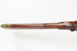 LANCASTER PENNSYLVANIA Antique FORDNEY Long Rifle .40 Caliber STRIPED MAPLE Octagonal Barrel, Double Set Trigger - 13 of 20