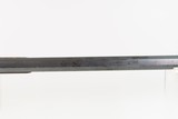 LANCASTER PENNSYLVANIA Antique FORDNEY Long Rifle .40 Caliber STRIPED MAPLE Octagonal Barrel, Double Set Trigger - 11 of 20